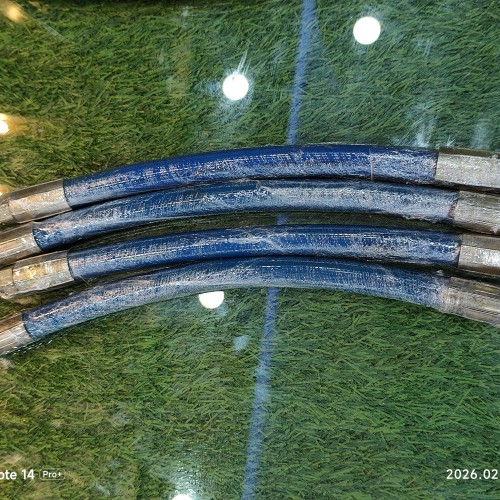 3/8 SHORT HOSE PIPE  BLUE