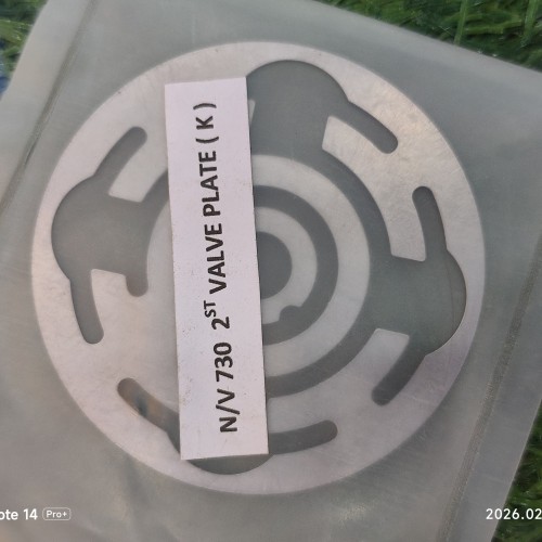 N/V 2nd STAGE VALVE PLATE ( Plain)